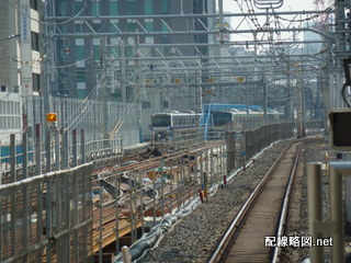 上野東京ライン工事 御徒町駅2013年3月