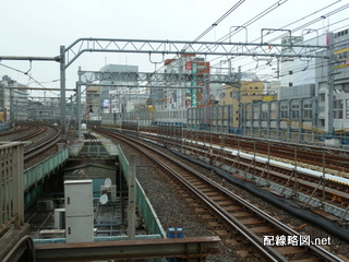 上野東京ライン工事 御徒町駅2013年10月