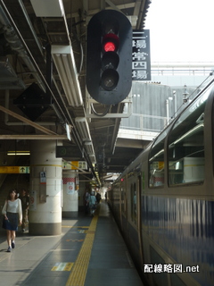 東北縦貫線工事 上野駅8(9番線ホーム場内信号機)