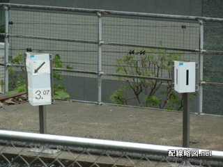 上野東京ライン（東北縦貫線）工事 秋葉原駅5(高架用勾配標・距離標)