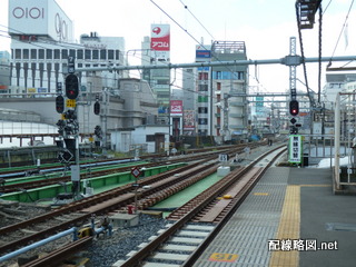 上野東京ライン（東北縦貫線）工事 上野駅4(6番線御徒町方)