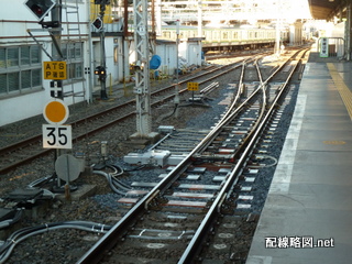 上野東京ライン工事 上野駅2(9番線分岐器更新工事)
