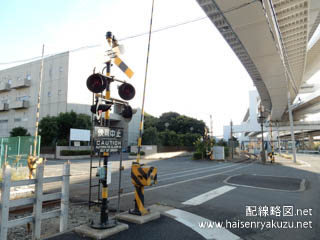 横浜本牧駅構外側線