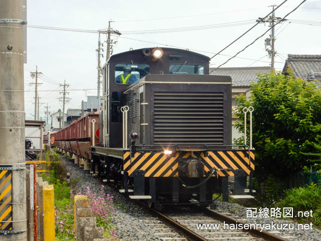ホキ9500形連結の貨物列車