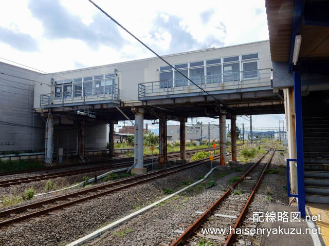 木古内駅構内（北海道新幹線開業後）