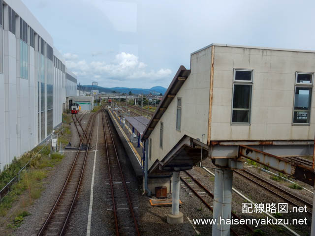 木古内駅構内（北海道新幹線開業後）