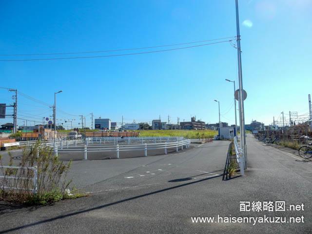 北柏駅の駅前ロータリー