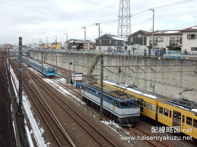 西武鉄道40000系の甲種輸送