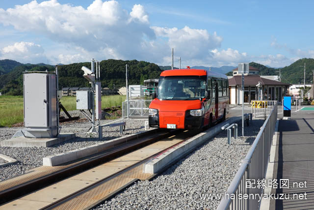 阿佐海岸鉄道のDMV（イメージ）