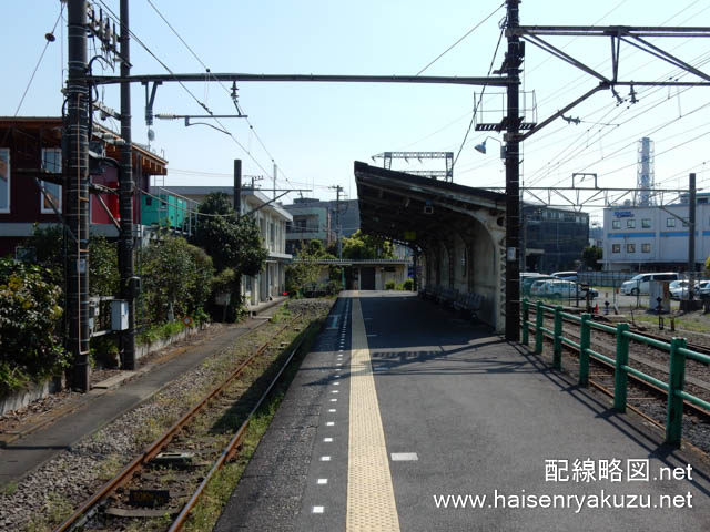 扇町駅ホーム