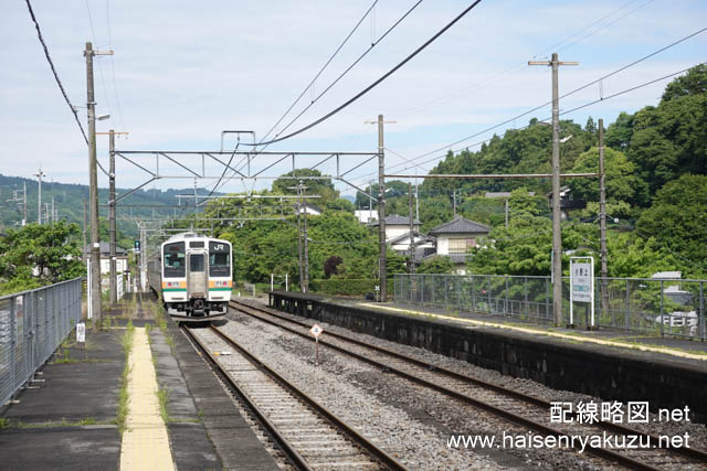 小野上駅構内