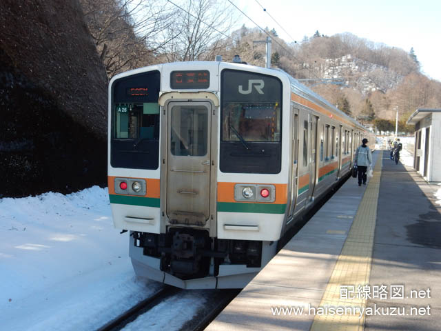 吾妻線大前駅