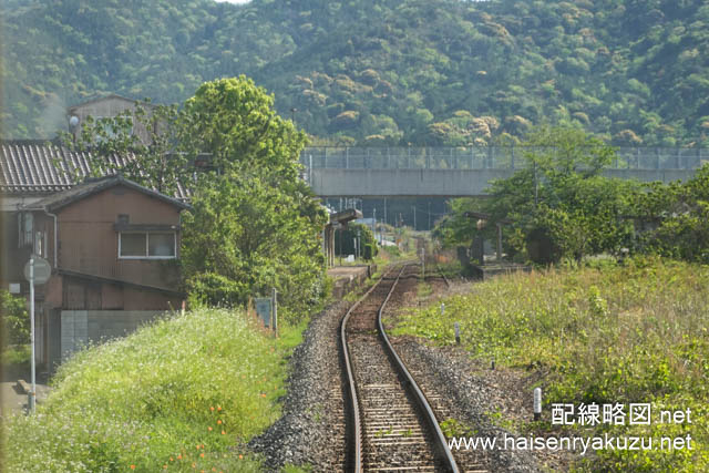 奈古駅（2023年撮影）