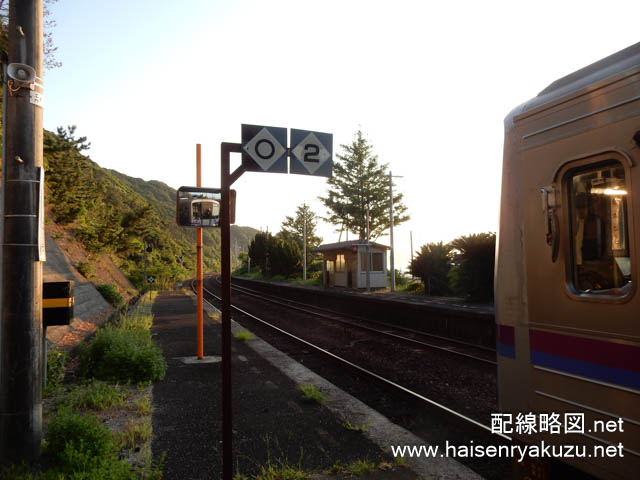 宇田郷駅（2016年撮影）