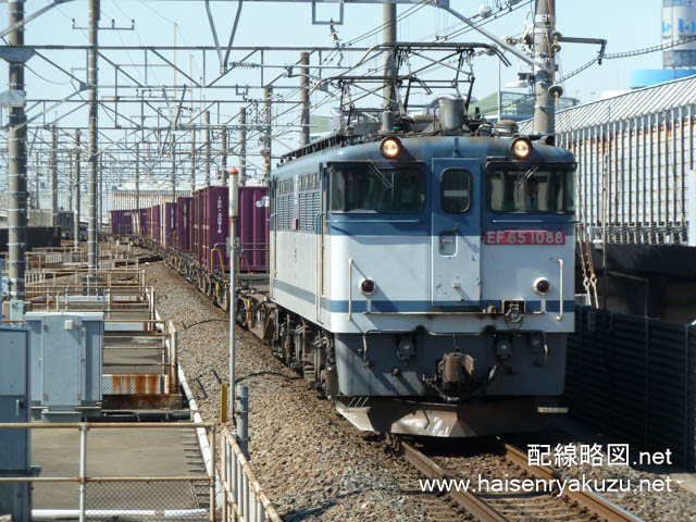 京葉線のコンテナ貨物列車（イメージ）