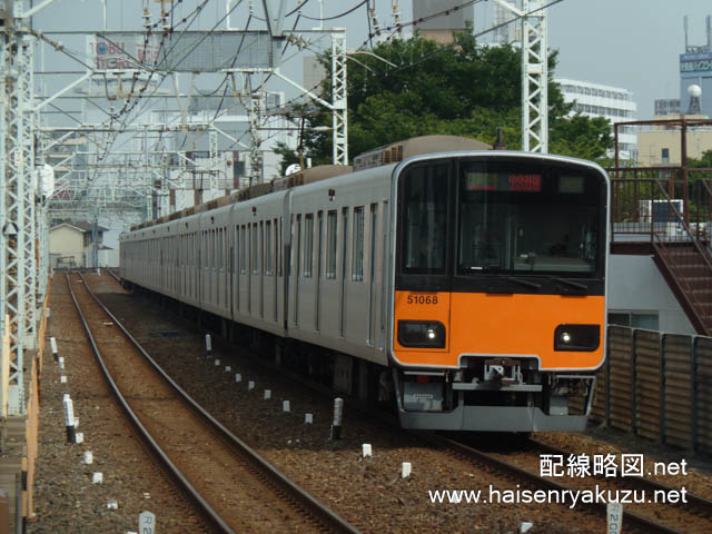 東武鉄道50050系（イメージ）