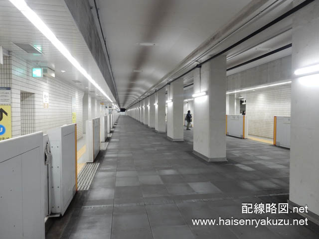 豊洲駅2・3番線（イメージ）