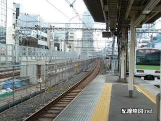上野東京ライン工事 御徒町駅2012年10月