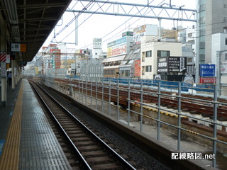 上野東京ライン工事 御徒町駅2012年10月