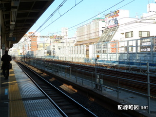 上野東京ライン工事 御徒町駅2012年12月