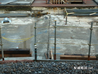 上野東京ライン工事 秋葉原駅2012年12月
