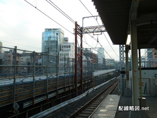 上野東京ライン工事 秋葉原駅2012年12月
