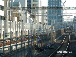 上野東京ライン工事 御徒町駅2013年1月