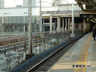 上野東京ライン工事 秋葉原駅2013年2月