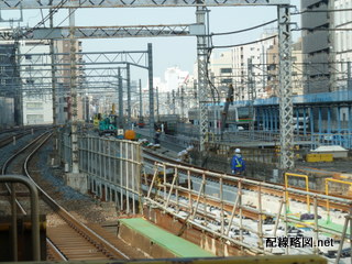 上野東京ライン工事 秋葉原駅2013年3月