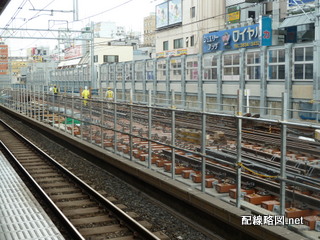 東北縦貫線工事 御徒町駅4