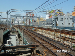 上野東京ライン工事 御徒町駅2013年5月