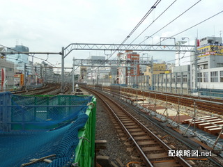 東北縦貫線工事 御徒町駅1