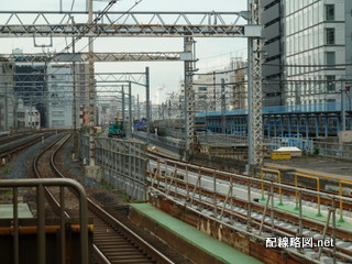 上野東京ライン工事 秋葉原駅2013年7月