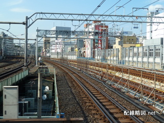 東北縦貫線工事 御徒町駅1(上野方線路)