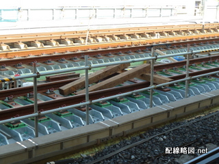 東北縦貫線工事 御徒町駅3(車止め)