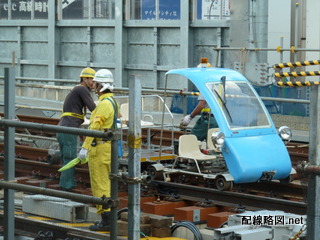 東北縦貫線工事 御徒町駅3(工事用車両)