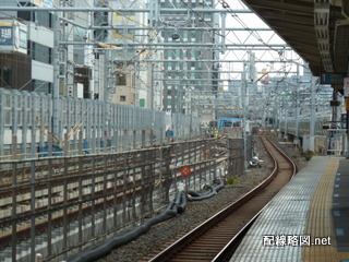 上野東京ライン工事 御徒町駅2013年9月