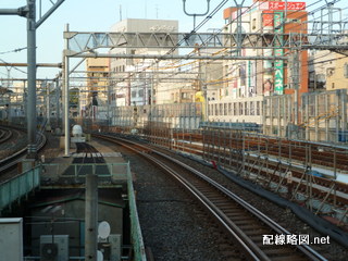 東北縦貫線工事 御徒町駅1(上野方線路)