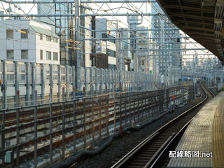 東北縦貫線工事 御徒町駅3(秋葉原方線路)