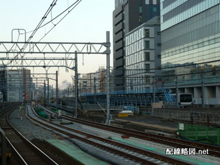 上野東京ライン工事 秋葉原駅2014年2月