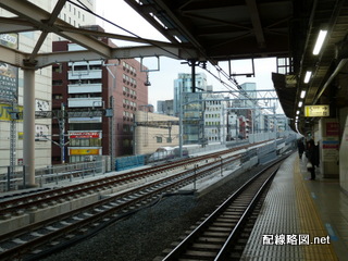 上野東京ライン工事 秋葉原駅2014年2月