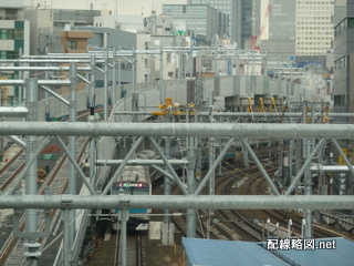 上野東京ライン（東北縦貫線）工事 秋葉原駅6(神田付近線路)