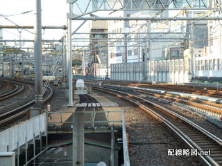 上野東京ライン（東北縦貫線）工事 御徒町駅1(上野方線路)