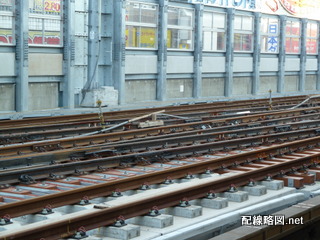 上野東京ライン（東北縦貫線）工事 御徒町駅3(渡り線)