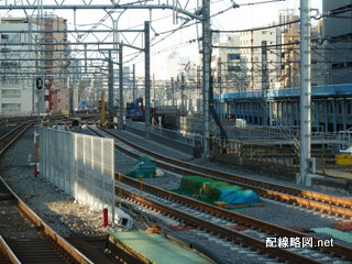 上野東京ライン（東北縦貫線）工事 秋葉原駅1(御徒町方線路)