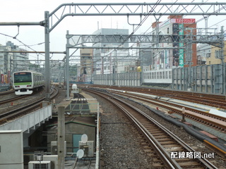 上野東京ライン工事 御徒町駅2014年5月