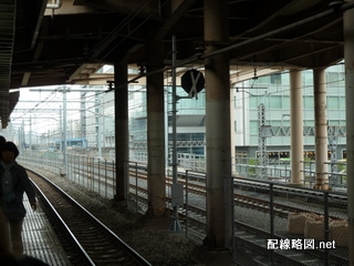 上野東京ライン工事 秋葉原駅2014年5月