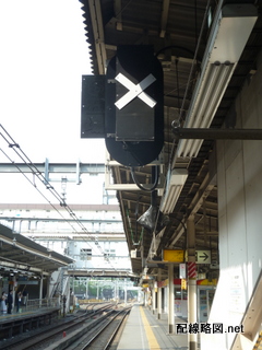 東北縦貫線工事 上野駅5(5番線第五場内信号機)