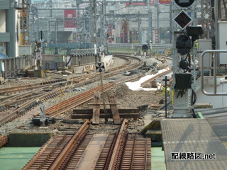 上野東京ライン（東北縦貫線）工事 上野駅16(6番線車止め)