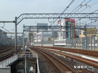 上野東京ライン（東北縦貫線）工事 御徒町駅1(上野方線路)